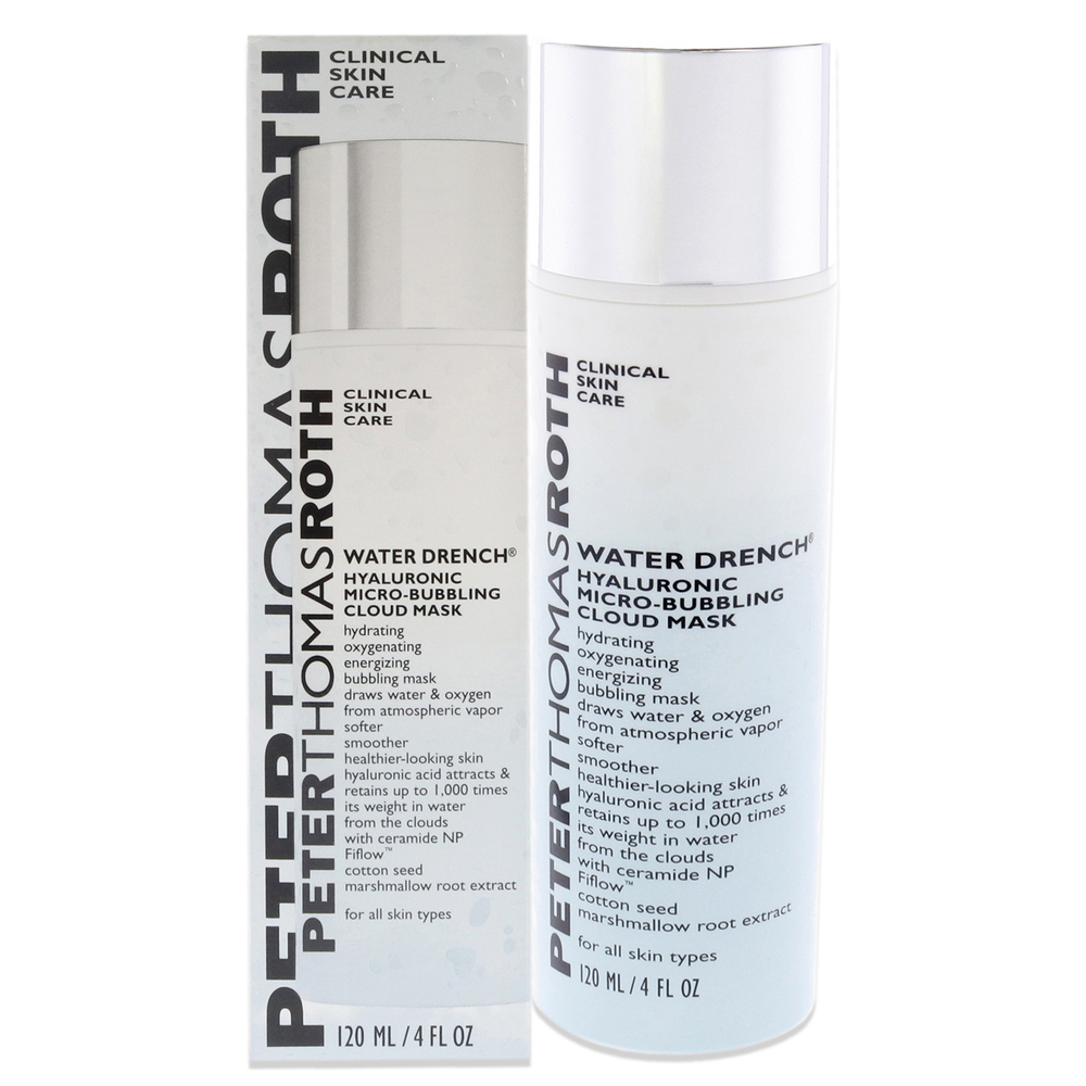 Water Drench Hyaluronic Micro-Bubbling Cloud Mask by Peter Thomas Roth 4 oz